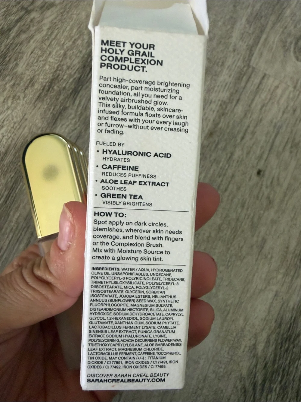 Sarah Creal Face Flex Concealer - 3.25 Warm Nude